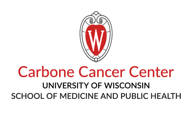 University of Wisconsin Carbone Cancer Center logo - two color