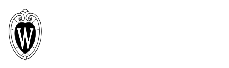 University of Wisconsin Carbone Cancer Center logo - black with white lettering