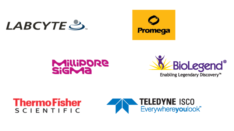 2018BadgerConnect Vendors and Sponsors: Labcyte, Promega, Millipore Sigma, BioLegend, ThermoFisher Scientific, Teledyne ISCO