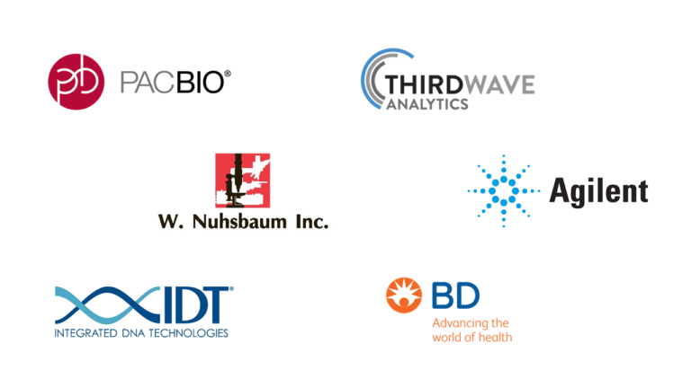 2018BadgerConnect Vendors and Sponsors: PACBio, Third Wave Analytics, W. Nuhbaum Inc., Agilent, Integrated DNA Technologies, BD