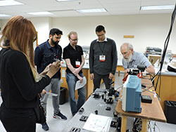 Attendees Learning in a Lab at the Cytometry Course