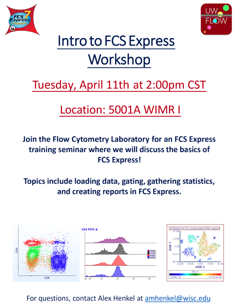 Intro to FCS Express April 11, 2023 UWCCC Research UWMadison