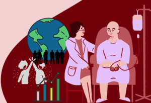 doctor with patient graphic