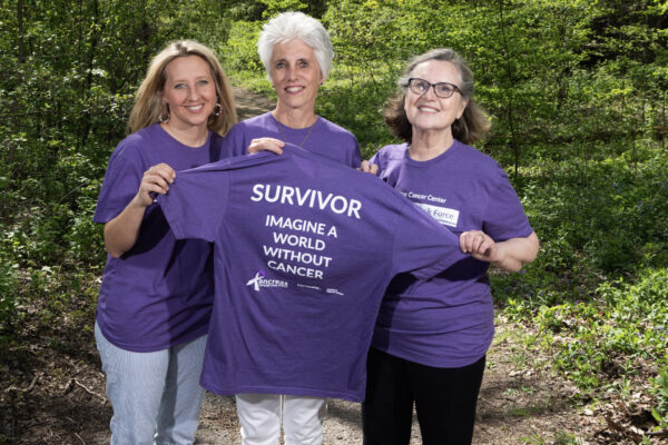 Women with Pancreas Cancer Task Force shirt